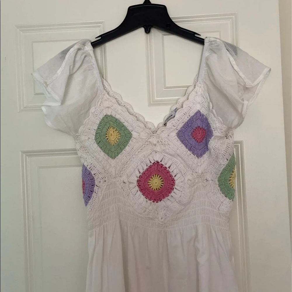 beautiful white dress for summer